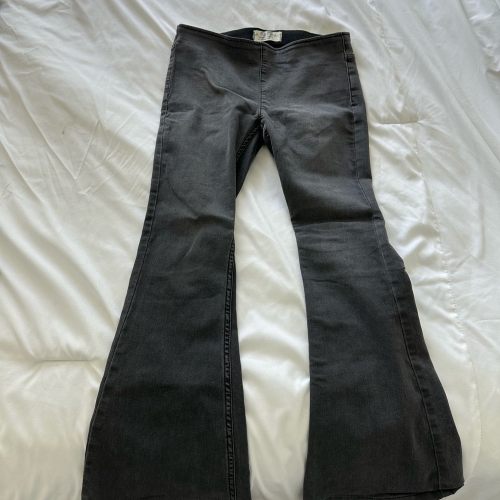 Free People Low Waist Bell Bottom Pants